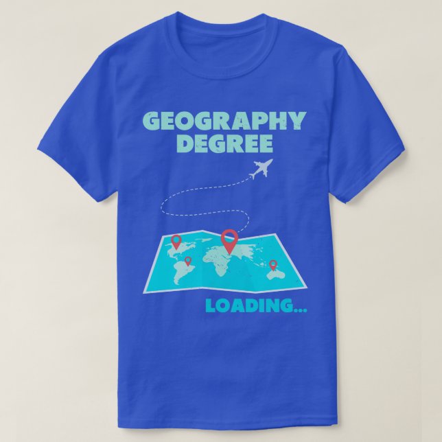 Geografischer Abschluss als Nachwuchslehrer 4 T-Shirt (Design vorne)
