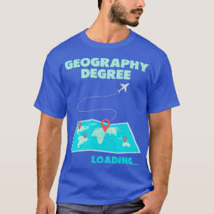 Geografischer Abschluss als Nachwuchslehrer 4 T-Shirt