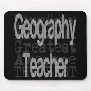 Geografischer Lehrer Extraordinaire Mousepad
