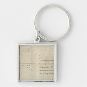 Geografischer Präface-Leser für Dixie-Kinder Schlüsselanhänger