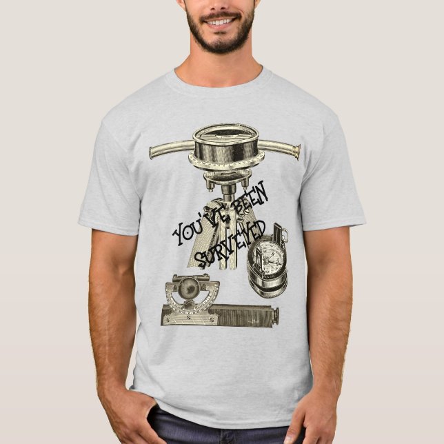 GEOGRAFISCHER T - Shirt DER ERHEBUNG DES LANDES (Vorderseite)