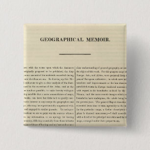 Geografisches Memoir 4 Button