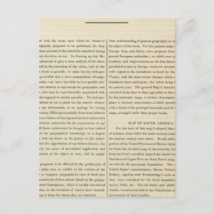 Geografisches Memoir 4 Postkarte