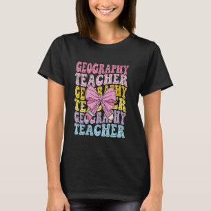 Geographie-Lehrer Naturwissenschaften Geograph Zur T-Shirt