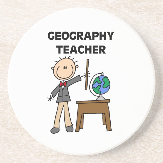 Geographie-Lehrer Untersetzer (Vorne)