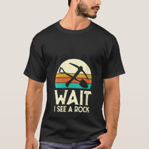 Geographin Geologin Rock Collector Retro T-Shirt