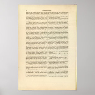 Geographische Abhandlung setzte 4 fort Poster