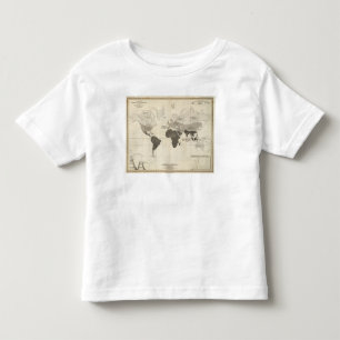 Geographische Verteilung der Vegetation Kleinkind T-shirt