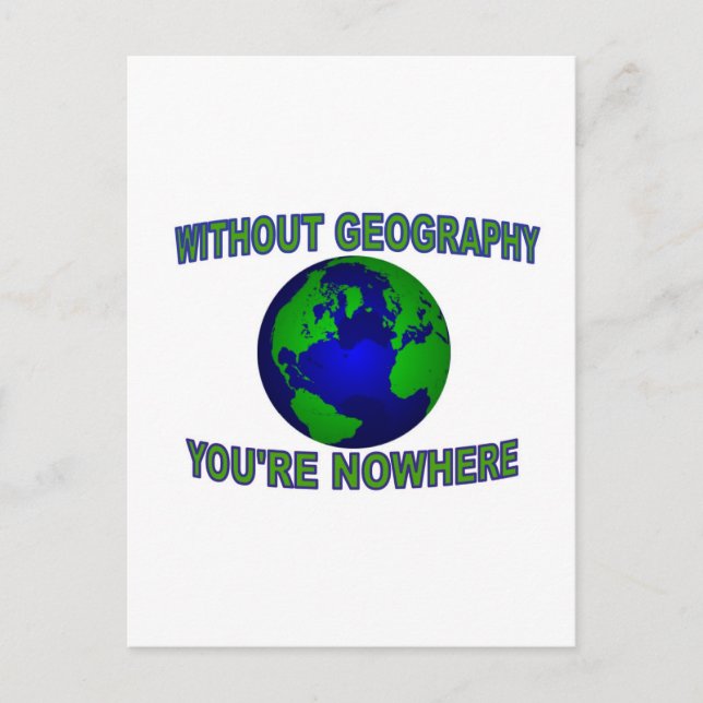 GEOGRAPHY.jpg Postkarte (Vorderseite)