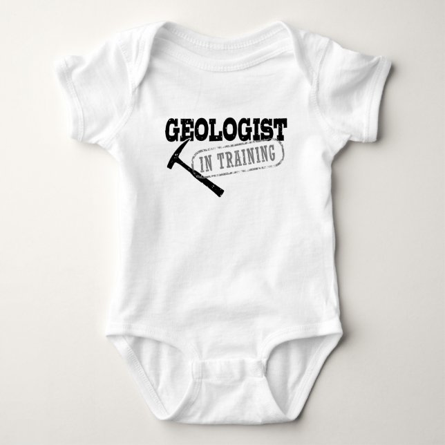 Geologe Baby Strampler (Vorderseite)