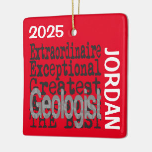 Geologe Extraordinaire CUSTOM Keramikornament