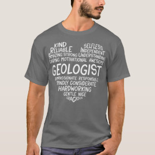 Geologe Herzgeologie T-Shirt