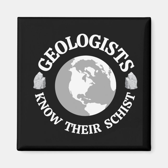 Geologe kennen ihre Schist Magnet (Vorne)