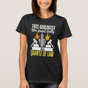 Geologe Mineralien Gestein Sammeln Fossilien Diese T-Shirt