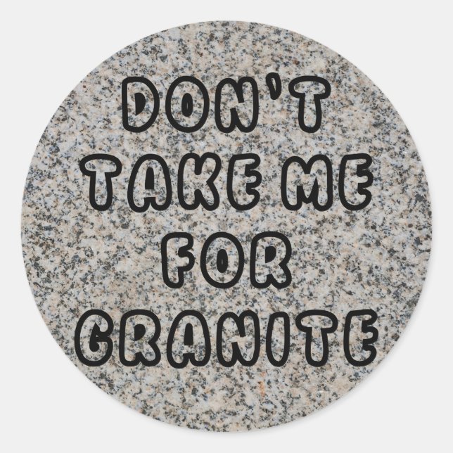 Geologe Runder Aufkleber (Vorderseite)