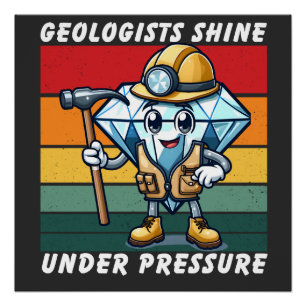 Geologe Shirt   Geology Student Geschenke   Geolog Poster
