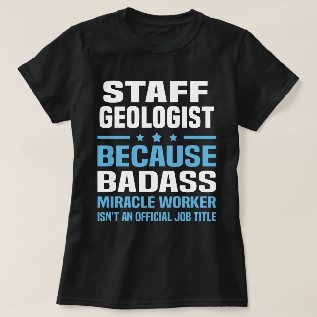 Geologe T-Shirt (Design vorne)