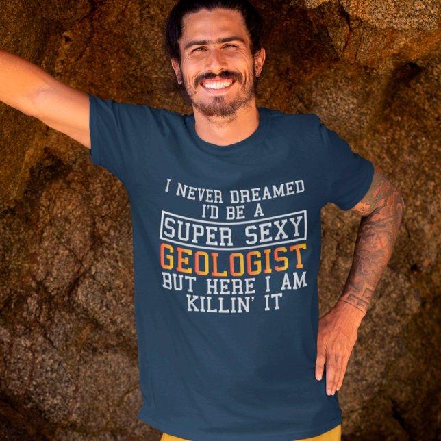 Geologe träumten nie von sonniger Geologie T-Shirt (Von Creator hochgeladen)