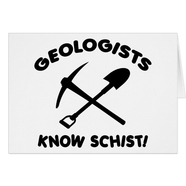 Geologen kennen Schiefer (Vorderseite (Horizontal))