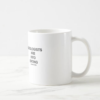 Geologen sind in verabredeten (geologischer Spaß) Tasse