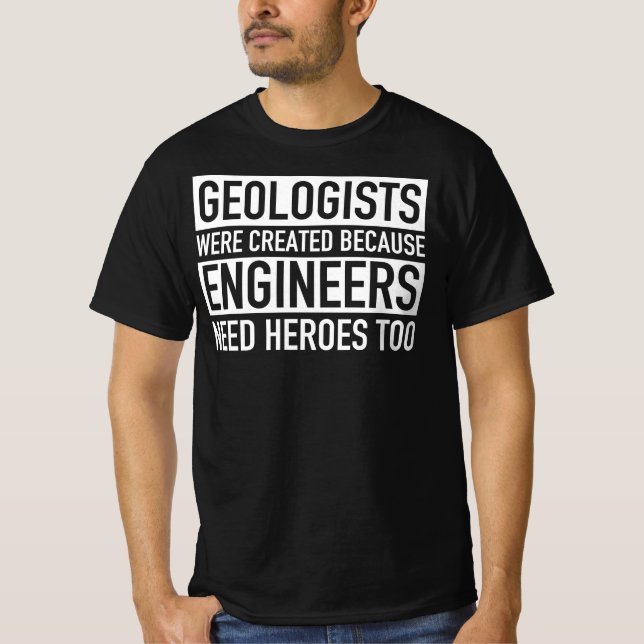 Geologen Spaß Geologie Hauptstudium T-Shirt (Vorderseite)