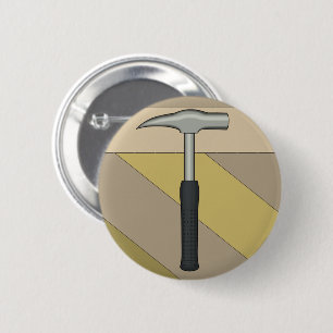 Geologenhammer Button