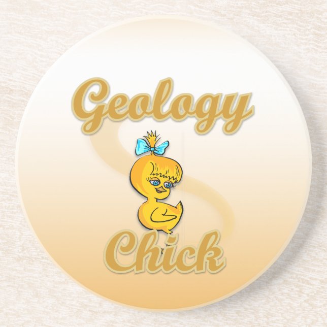 Geologie Chick Sandstein Untersetzer (Vorne)