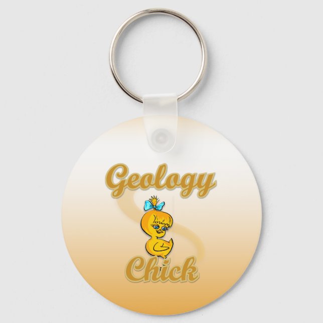 Geologie Chick Schlüsselanhänger (Vorderseite)