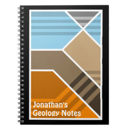 Geologie der abstrakten Subduktionszone Notizblock