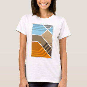 Geologie der abstrakten Subduktionszone T-Shirt