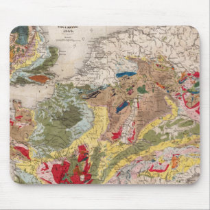 Geologie Europas Mousepad