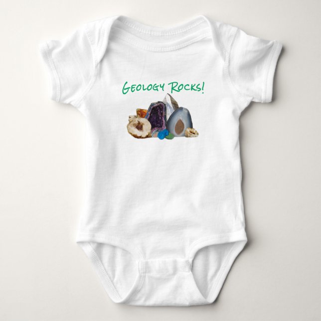 Geologie-Felsen! Baby-Pullover Baby Strampler (Vorderseite)