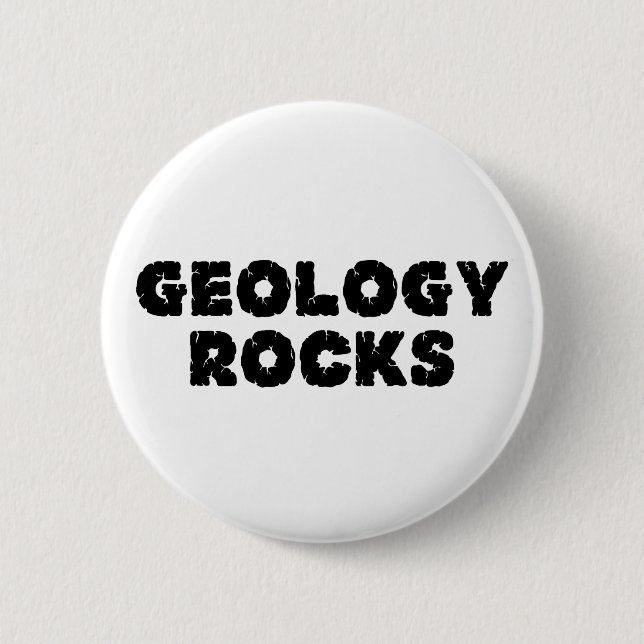 Geologie-Felsen Button (Vorderseite)
