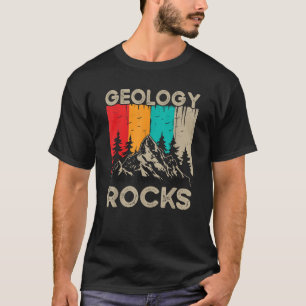 Geologie Felsen Experte Geologe Steinsammler T-Shirt