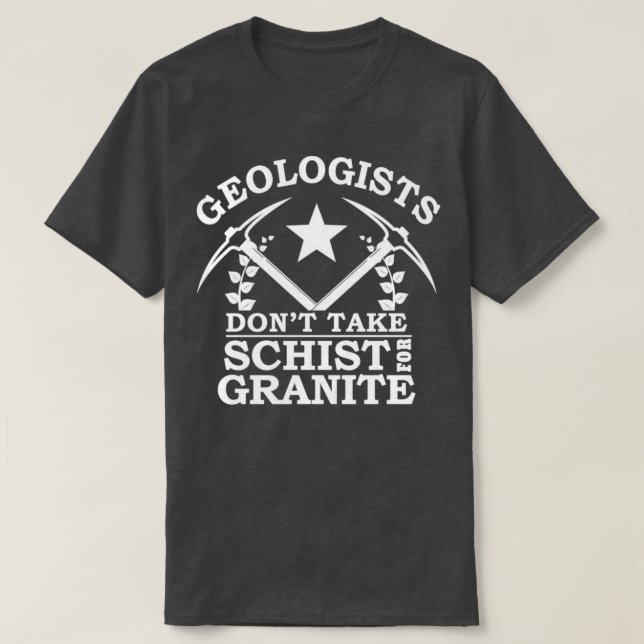 Geologie Funny Geologen 2 T-Shirt (Design vorne)
