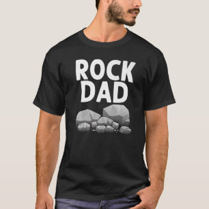 Geologie für Vater Men Rock Collector Rock T-Shirt