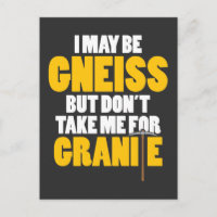 Geologie Gneis nimm mir nicht Granit