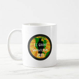Geologie-Graduate-Abzeichen (weiblich) Kaffeetasse