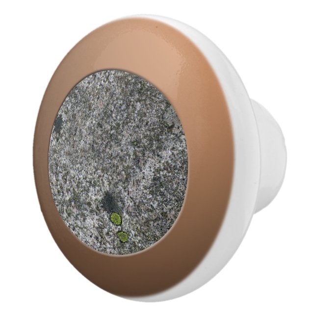 Geologie Gray Granit mit Moss Keramikknauf (Rechts)
