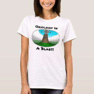 Geologie ist ein Blast! Angry Volcano T-Shirt