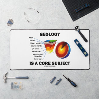 Geologie ist ein Kernfach der Erdkunde Schreibtischunterlage