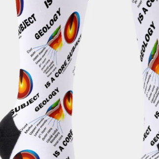 Geologie ist ein Kernfach der Erdkunde Socken