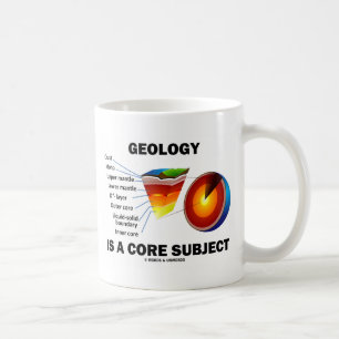 Geologie ist ein Kernfach der Erdkunde Tasse