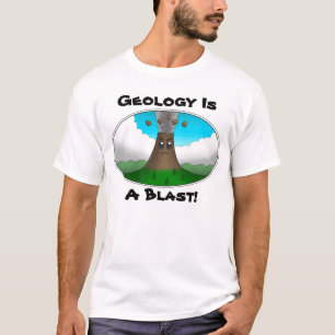Geologie ist eine Explosion! Wütender Vulkan T-Shirt