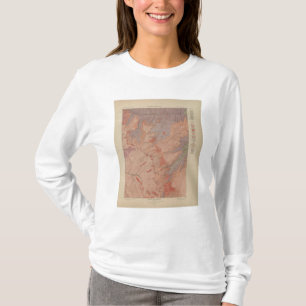 Geologie-Karte, nationales Teil Yellowstone, T-Shirt