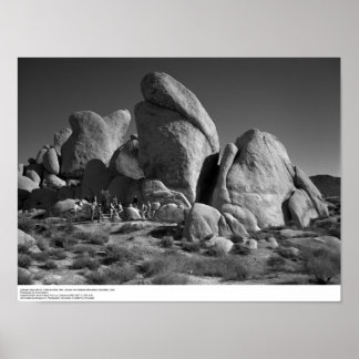 Geologie-Klasse mit Dr. Eaton, 1966 Poster