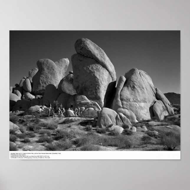 Geologie-Klasse mit Dr. Eaton, 1966 Poster (Vorne)