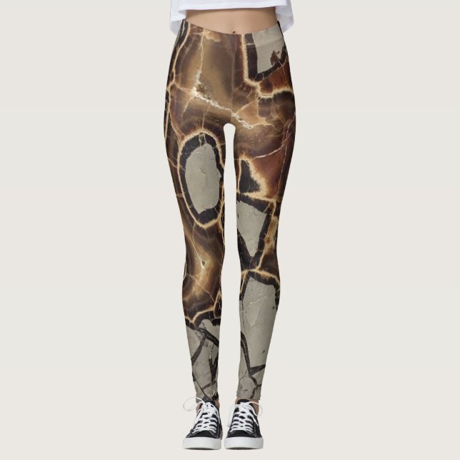 Geologie-Leggings Leggings (Vorderseite)