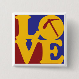 Geologie-Liebe Button