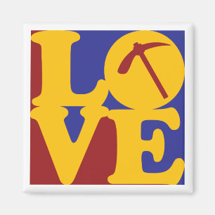 Geologie-Liebe Magnet